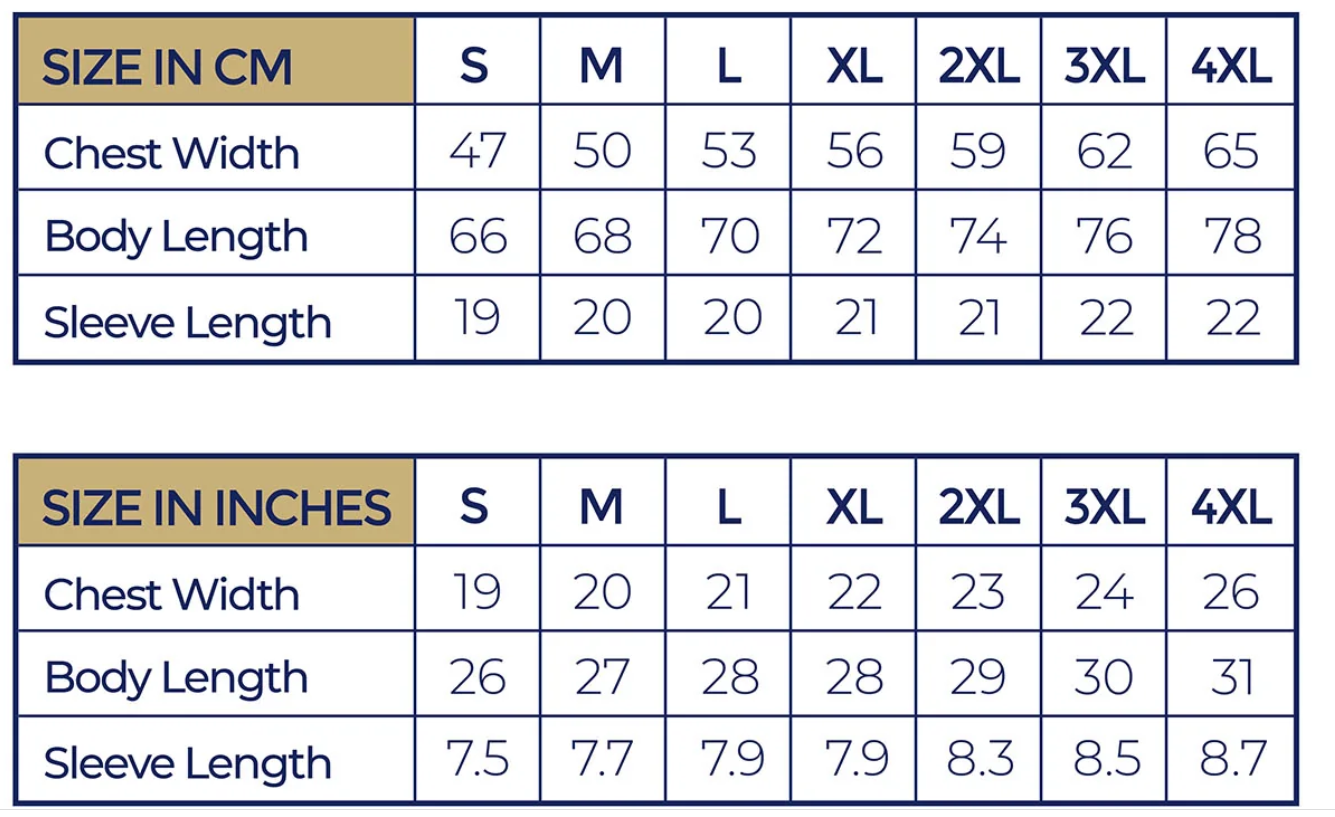 Chandail à manches courtes adulte Sublimation