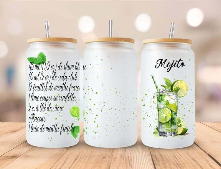 Gobelet droit 16 oz givré