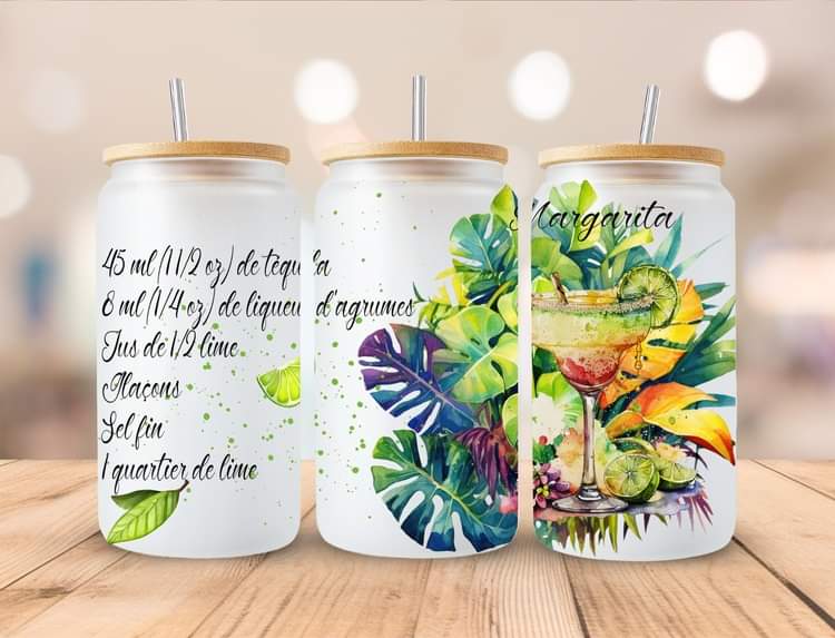 Gobelet droit 16 oz givré