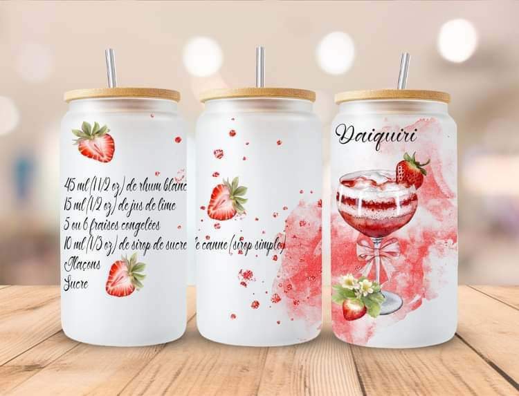 Gobelet droit 16 oz givré