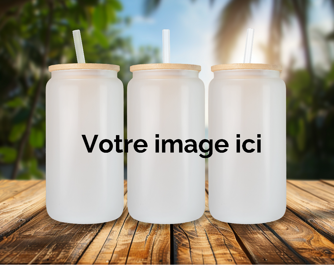 Gobelet droit 16 oz givré