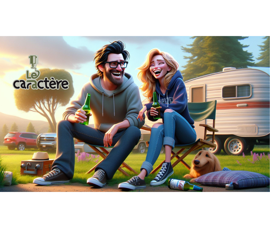 Banque d'image Camping 64