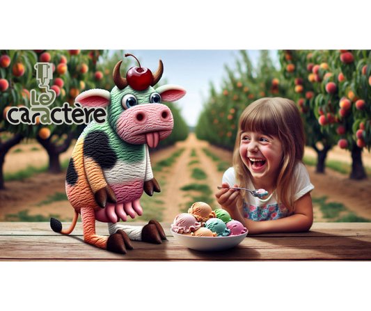 Banque image crèmes glacées comique 6