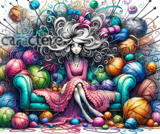 Banque images tricot 17