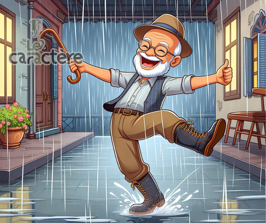 Banque d'images sous la pluie 2