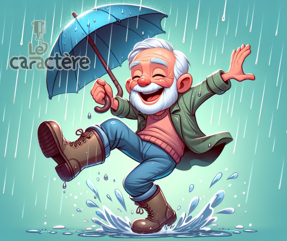 Banque d'images sous la pluie 12