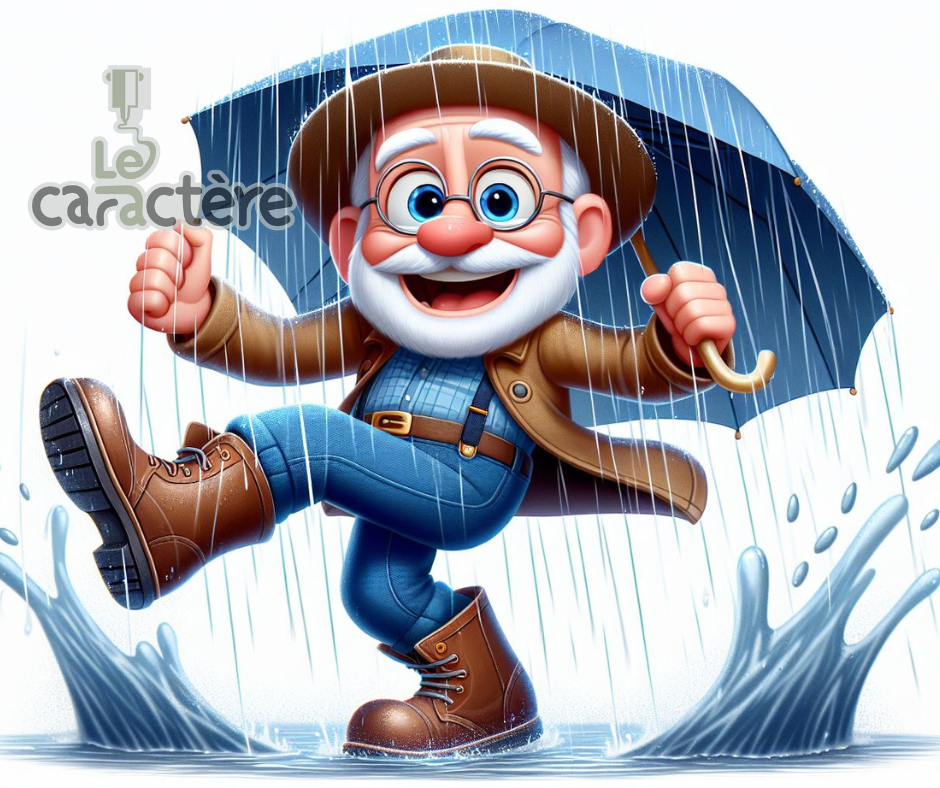 Banque d'images sous la pluie 13