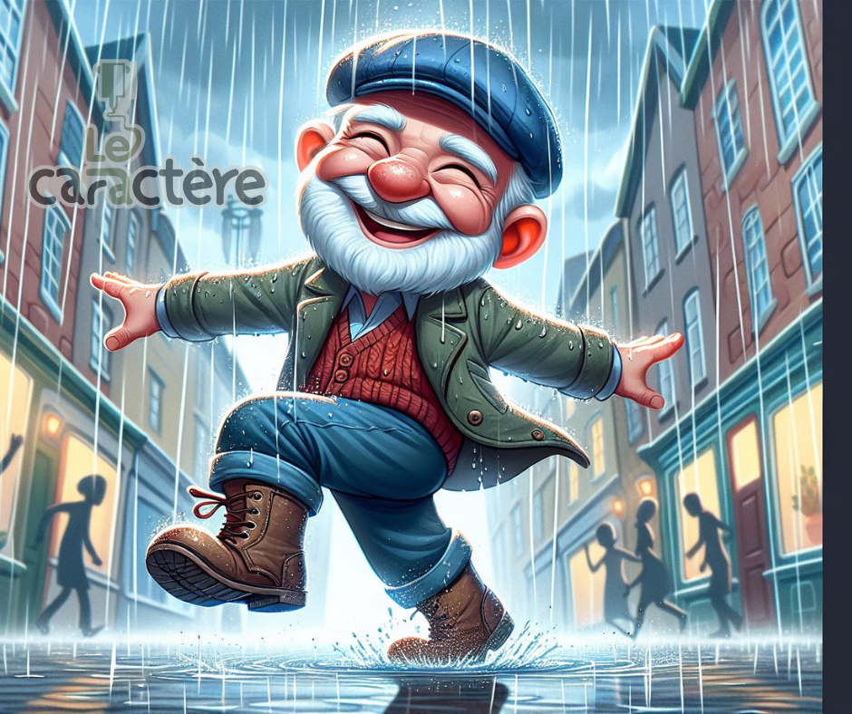 Banque d'images sous la pluie 17