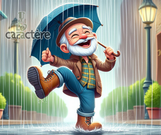 Banque d'images sous la pluie 3
