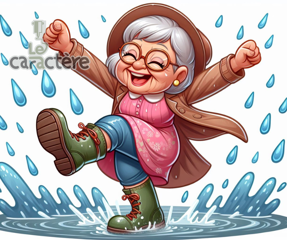 Banque d'images sous la pluie 4