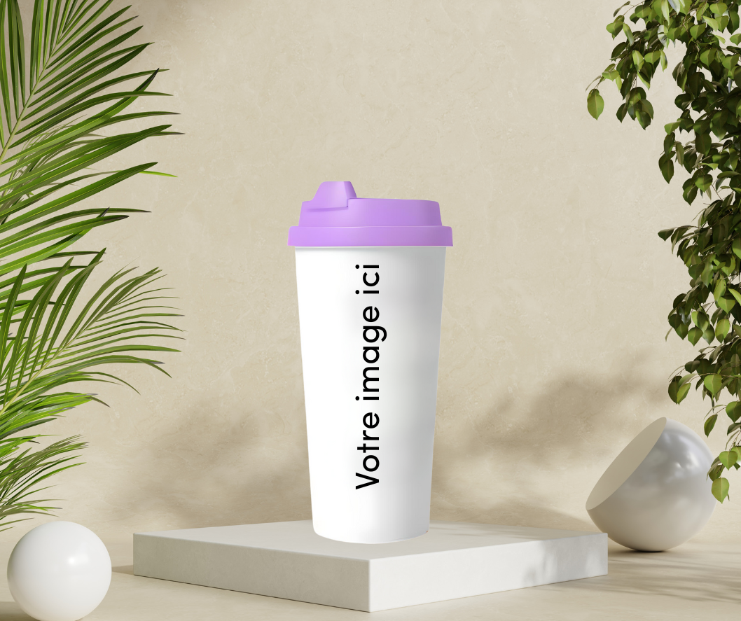 Tasse à café plastique 17 oz